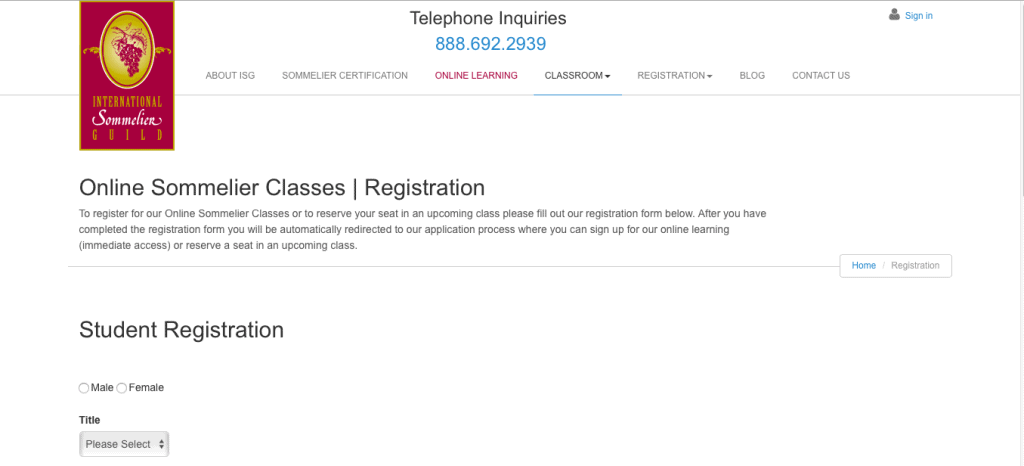 ISGM Online Diploma — International Sommelier Guild