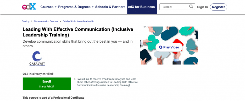Leading With Effective Communication — edX