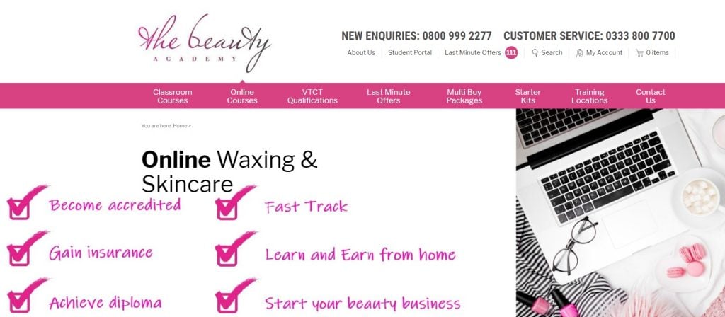 Waxing and Skincare - Beauty Academy