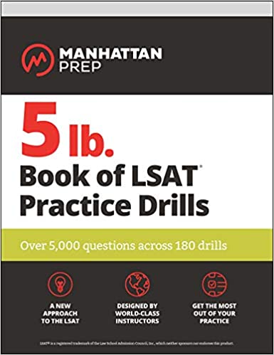 5 lb. Book of LSAT Practice Questions by Manhattan Prep